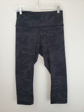 Lululemon Wunder Under Crop Hi-Rise Full-On Luon 21"